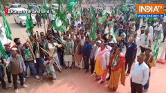 ED Probe against Hemant Soren: JMM workers gather at Morabadi ground to protest against ED's action