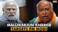Mallikarjun Kharge makes scathing attacks on PM Modi by reciting Shayari, says Modi talks always&hellip;
