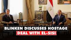 Antony Blinken meets Egypt's President Abdel Fattah al-Sisi to discuss hostage deal amid war in Gaza