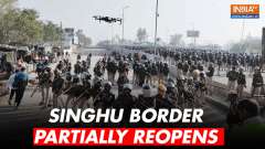 Farmers' Protest: Singhu border partially reopens for vehicular movement