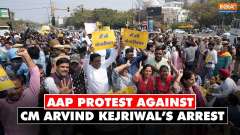 Kejriwal Arrest Protest: AAP's women workers protest against Delhi CM Arvind Kejriwal's arrest