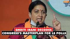 Smriti Irani decodes Congress' masterplan for Lok Sabha Polls 2024, urges vote for BJP