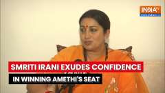 LS Polls: Smriti Irani exudes confidence in winning Amethi's seat, says Nobody is buzzing about...