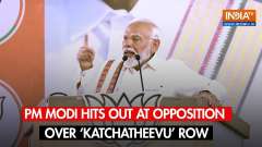 PM Modi hits out at Opposition over &lsquo;Katchatheevu' row, says whole country is discussing another...