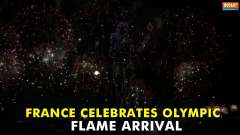 Drones and fireworks: France's Marseille celebrates imminent Olympic flame arrival