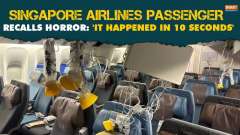 Singapore Airlines Horror: Passenger recalls fraught, says 'It happened in 10 seconds'