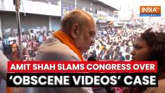 Amit Shah slams congress over 'obscene videos' case, says Congress knew about Prajwal but&hellip;