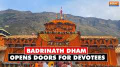 Portals of Badrinath Dham opens for devotees amid rituals and prayers