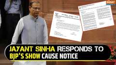 Lok Sabha 2024 Election: Jayant Sinha responds to BJP's 'you didn't even vote' show cause notice