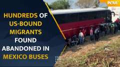 Hundreds of US-bound migrants found in abandoned buses southeast of Mexico | India TV News