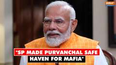 PM Modi accuses Samajwadi Party of making UP and Purvanchal a 'safe haven for the mafia'