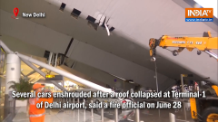 Delhi Airport roof collapse: 1 dead, several injured; flight operations at Terminal-1 severely hit