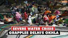 Delhi Water Crisis: Severe water crisis grapples Okhla phase II area, locals struggle