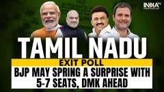 Tamil Nadu Lok Sabha Election 2024 Exit Poll: BJP may spring a surprise with 5-7 seats, DMK ahead