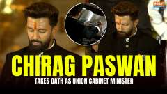 LJP-Ram Vilas chief Chirag Paswan sworn in as Union Minister in Modi Govt 3.0 | PM Modi Oath