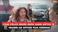 IAS Trainee Row: Pune police issued show cause notice outside officer Puja Khedkar's house in Pune