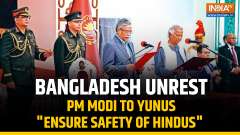 PM Modi asks Bangladesh's Yunus to protect minority communities