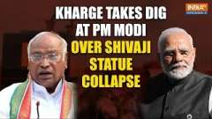 Kharge takes dig at PM Modi over Shivaji statue collapse, says &ldquo;Pavitra Haath Ya Konse Hath"
