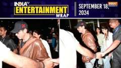 SRK sports uber cool look as he returns to Mumbai amid heavy security