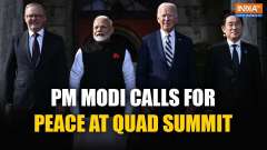 PM Modi delivers peace message at Quad Summit says 'Our message is clear, Quad is here to stay&rsquo;