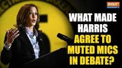 Kamala Harris accepts rules for debate against Trump, but what made her say yes to muted mics