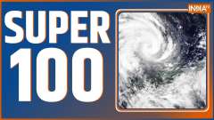 Super 100: Landfall of cyclone 'Dana' in Odisha at around 1:45 am late night... 