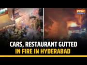 Hyderabad Cracker Shop Fire: Restaurant Gutted In Fire At Illegal Shop In Sultan Bazaar