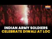 Diwali 2024: Indian Army soldiers celebrate Diwali with enthusiasm at LoC