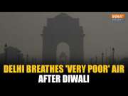Delhi Air Pollution: Drone visuals highlight alarming pollution levels in National Capital