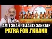 Jharkhand Assembly Elections: HM Amit Shah releases BJP&rsquo;s Sankalp Patra for Jharkhand