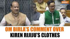 Parliament Winter Session: Om Birla's comment over Kiren Rijiju's clothes leaves LS MPs in splits