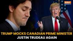Donald Trump Mocks Justin Trudeau with 'Governor' Remark