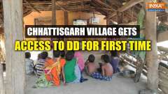 Chhattisgarh's Puwarti village gets access to television for the first time after Independence