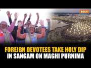 Mahakumbh Amrit Snan: Over 1 Crore Devotees Take Holy Dip at Triveni Sangam on 'Maghi Purnima&rsquo;