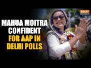 Delhi Elections 2025: Mahua Moitra Campaigns for AAP in Karol Bagh, Says &ldquo;AAP Will Form Government"