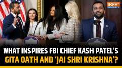 FBI Chief Kash Patel Reflects on Indian Heritage with Gita Oath and 'Jai Shri Krishna'