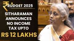 Budget 2025: Big Win for Middle Class as Sitharaman Announces No Income Tax Till Rs 12 Lakh