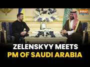 Ukraine's President Zelenskyy Meets Saudi Arabia PM Mohammed Bin Salman Ahead Of Diplomatic Talks