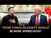 Trump Reacts to Question on Zelenskyy Over Peace Talks, Says He 'Should Be More Appreciative'