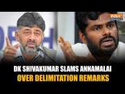 Karnataka Deputy CM Shivakumar Slams Annamalai Over Delimitation Remarks