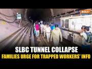 Telangana SLBC Tunnel Collapse: Families Urge For Information Of Eight Trapped Workers