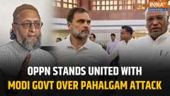 Pahalgam Attack: Opposition Stands United With Government, Extends Full Support Against Terrorism