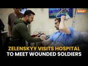 Zelenskyy's Heartfelt Gesture: Ukrainian President Visits Injured Soldiers At Dnipro Hospital