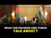 India-Bangladesh Ties: PM Modi Meets Yunus, Discusses Safety of Hindus In Bangladesh Amid Unrest