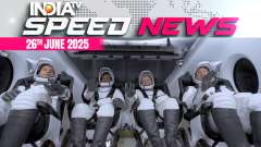 Indian astronaut Shubhanshu Shukla makes history as his Axiom-4 docks at ISS | 26 June | Speed News