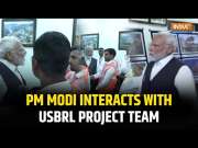 PM Modi Reviews USBRL Project With CM Omar Abdullah, Interacts with Project Workers