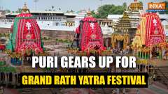 Puri Preps In Full Swing For Grand Rath Yatra Festival Starting June 27  