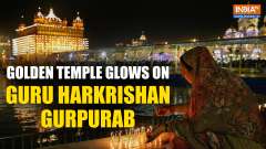 Golden Temple Lights Up With Fireworks On The Occasion Of Guru Harkrishan Sahib Gurpurab