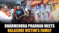Odisha: Union Minister Dharmendra Pradhan Meets Balasore Self-Immolation Victim's Family