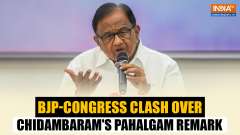 Chidambaram's Pahalgam Comments Ignite BJP-Congress Clash
